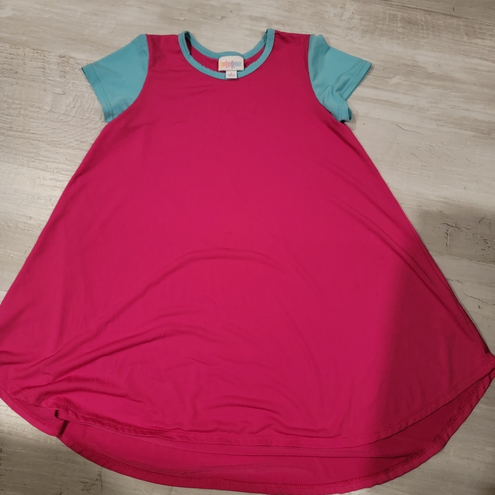 Girls Lularoe size 8 top/dress